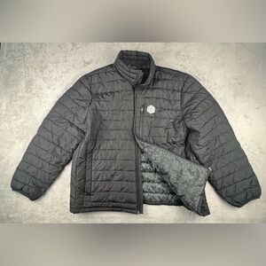 CRITICAL ROLE Puffer Jacket Black Size 2XL Battle Tested Exandria Zip Limited